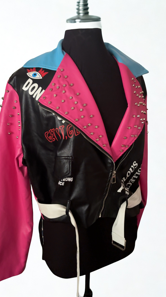 The Archive Graffiti Moto Jacket