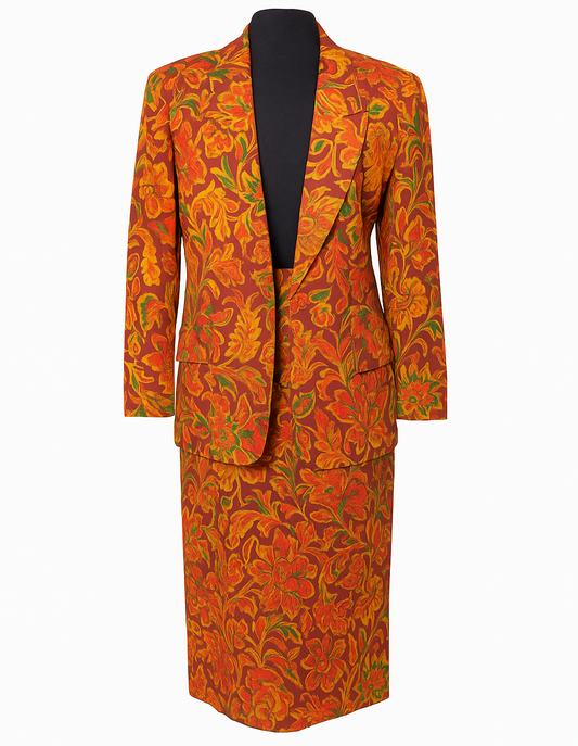 Vintage Paisley Skirt Suit – JH Collectibles